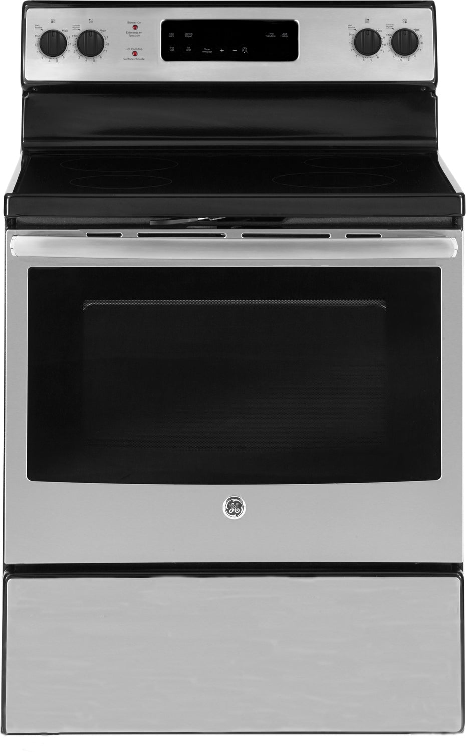 GE Stainless Steel Freestanding Electric Range (5.0 Cu. Ft.) - JCB630SKSS