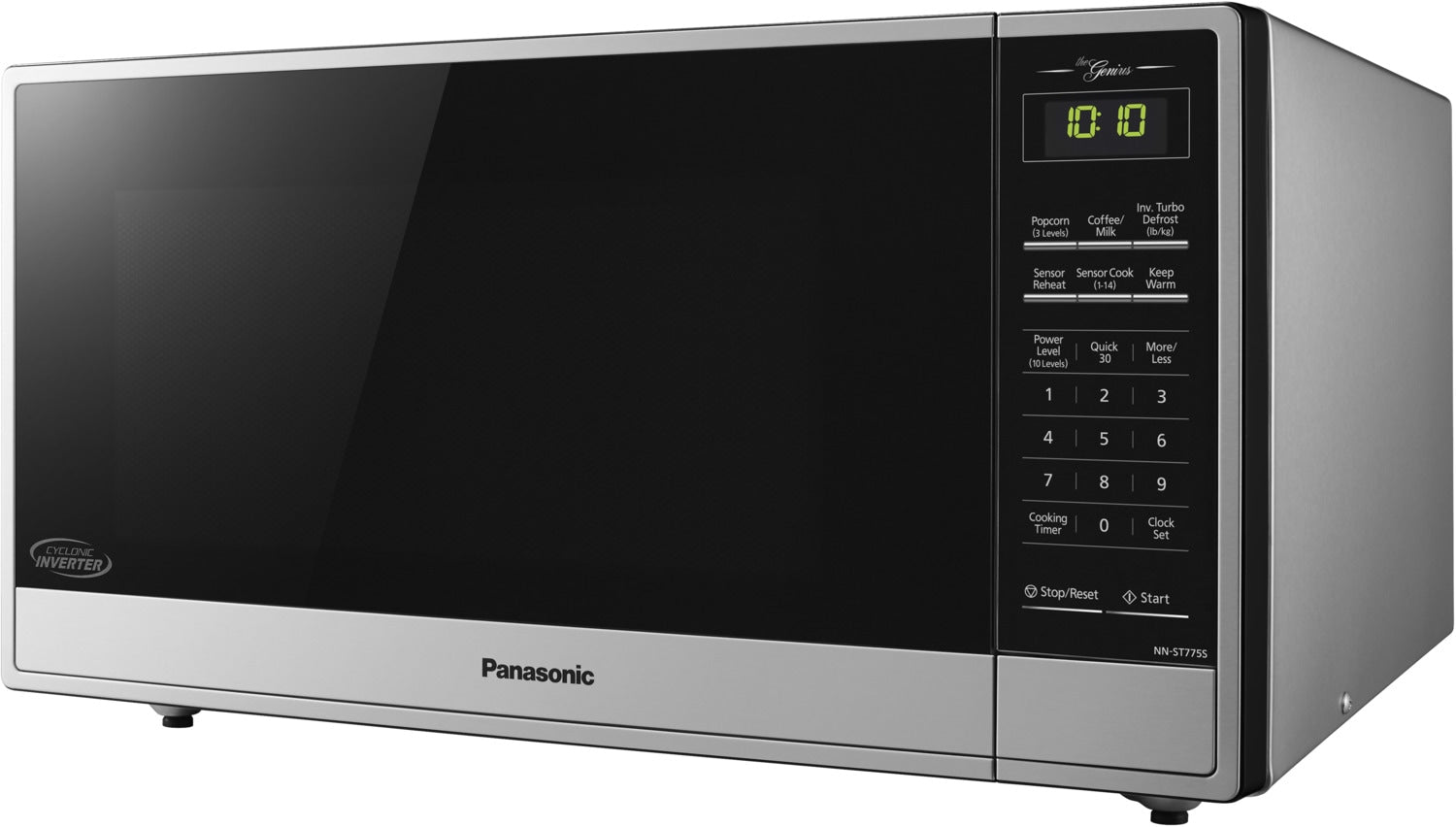 Panasonic Stainless Steel Countertop Microwave (1.6 Cu. Ft.) - NNST775S