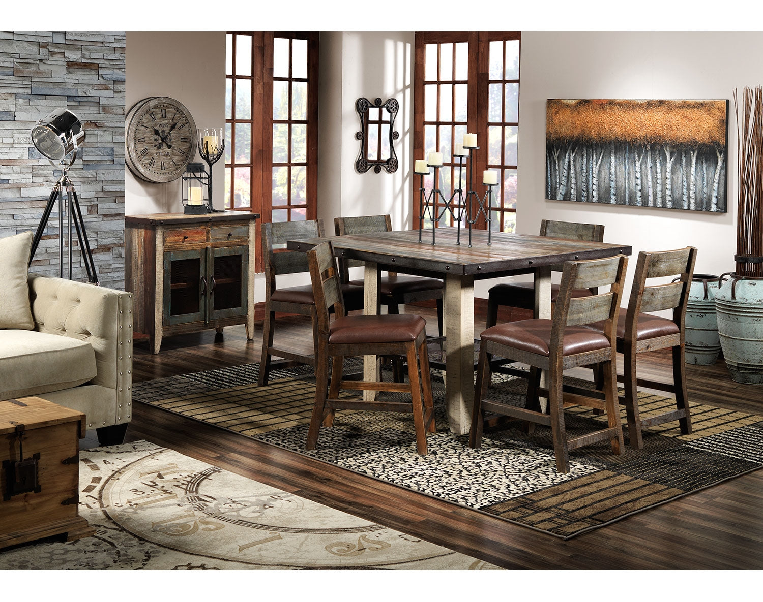 Suitable 8' x 11' Area Rug - Brown