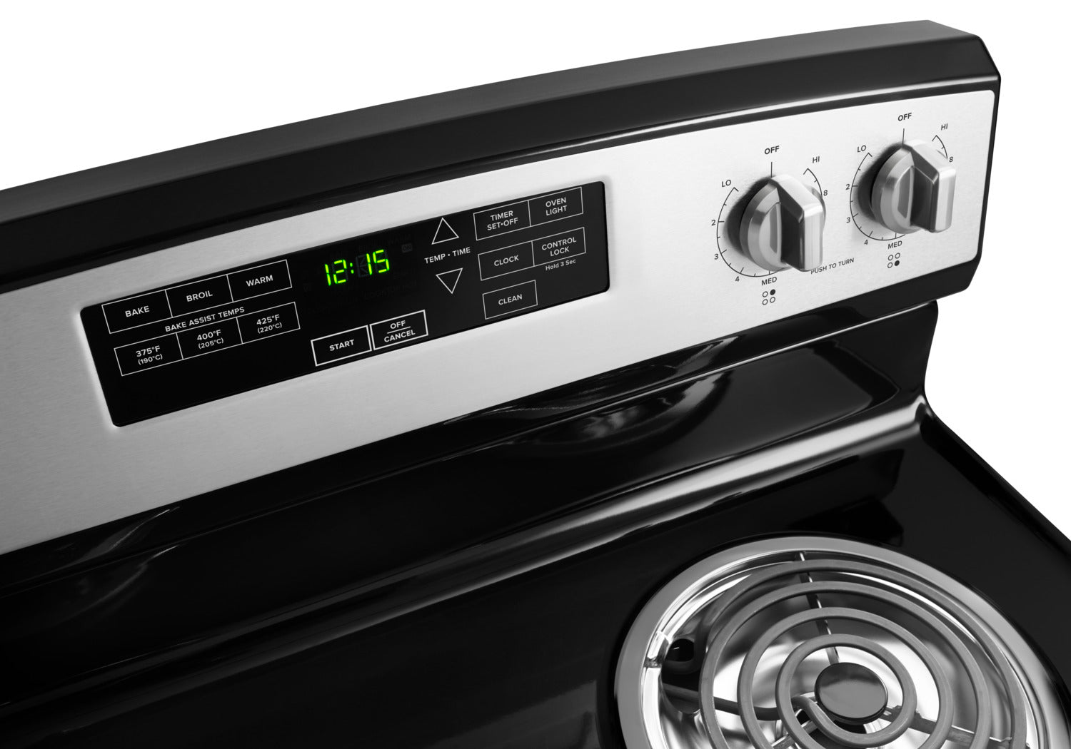 Amana Stainless Steel Freestanding Electric Range (4.8 Cu. Ft.) - YACR4503SFS
