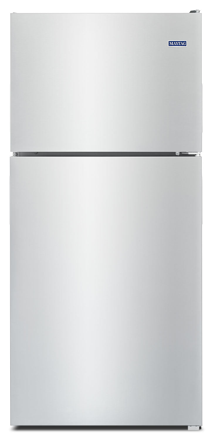 Maytag 30" 18 Cu. Ft. Stainless Steel Top-Freezer Refrigerator - MRT118FFFZ