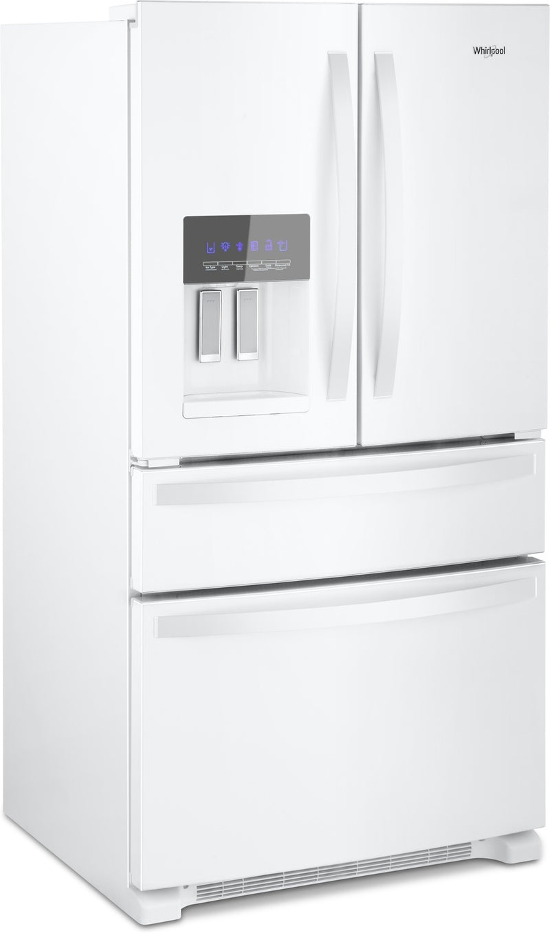 Whirlpool White French Door Refrigerator (25 Cu. Ft.) WRX735SDHW Leon's