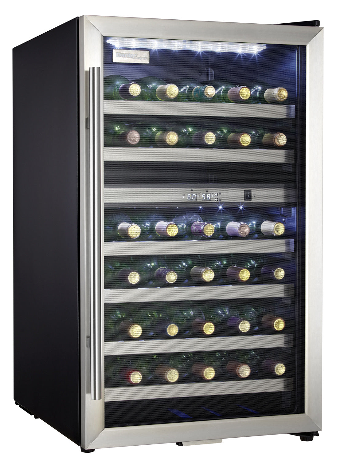 Danby Stainless Steel Dual-Zone Wine Cooler (4 Cu. Ft.) - DWC114BLSDD