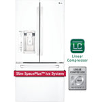 LG White French Door Refrigerator (24 Cu. Ft.) - LFXS24623W