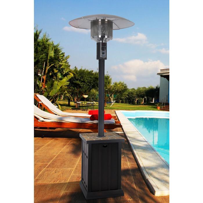 Amuri 1500W (Shinerich) Patio Heater with Table Propane Leon's