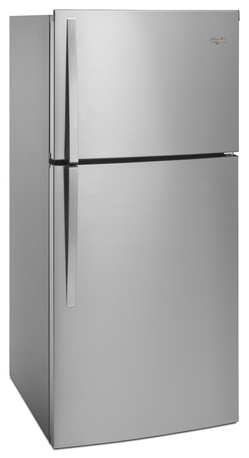 Whirlpool 30" 19.2 Cu. Ft. Stainless Steel Top-Freezer Refrigerator - WRT549SZDM
