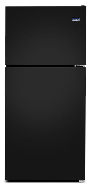 Maytag 33" 21 Cu. Ft. Black Top-Freezer Refrigerator - MRT311FFFE