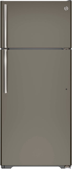 GE Slate TOP-FREEZER REFRIGERATOR (17.5 CU. FT.) - GTE18GMHES