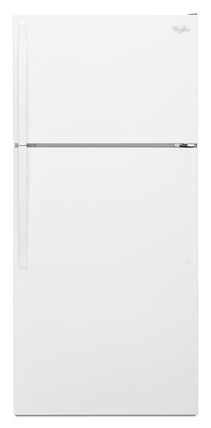 Whirlpool 28" 14.3 Cu. Ft. White Top-Freezer Refrigerator - WRT314TFDW