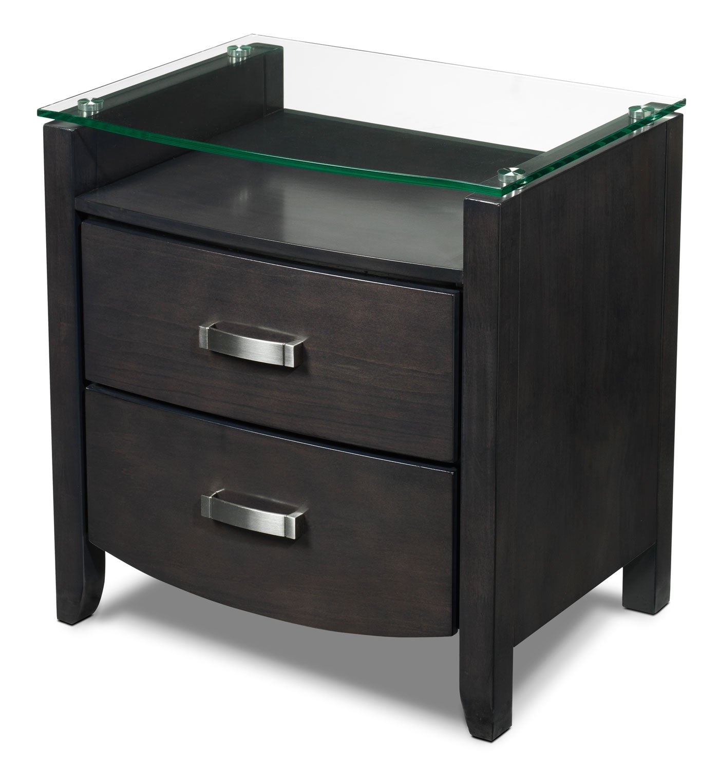 Cinema 6-Piece King Storage Bedroom Package - Charcoal