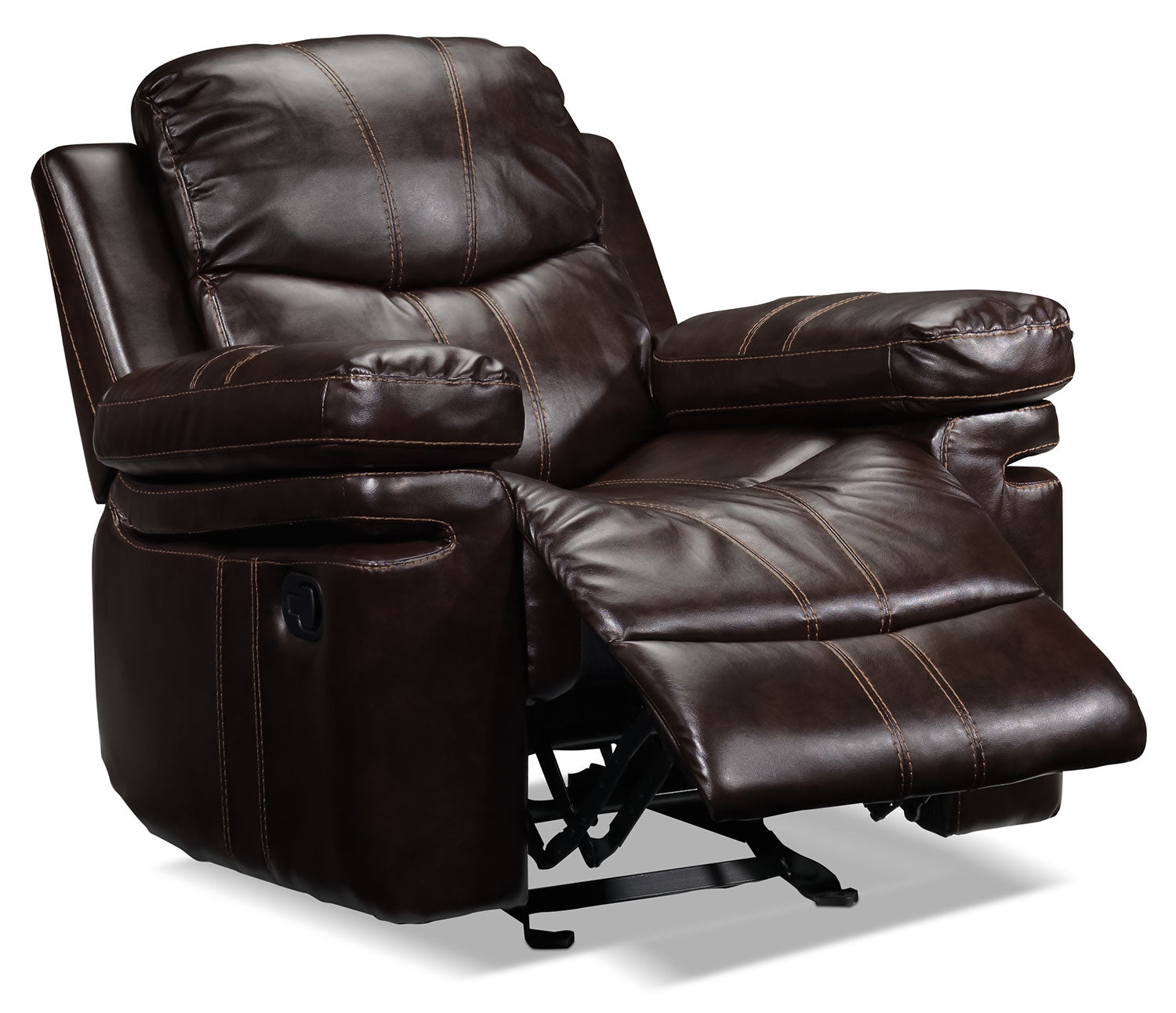 Barcelona Rocker Recliner - Brown