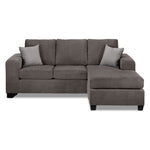 Fava Chaise Sofa - Grey