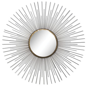 Triple Spoke Mirror - Chrome
