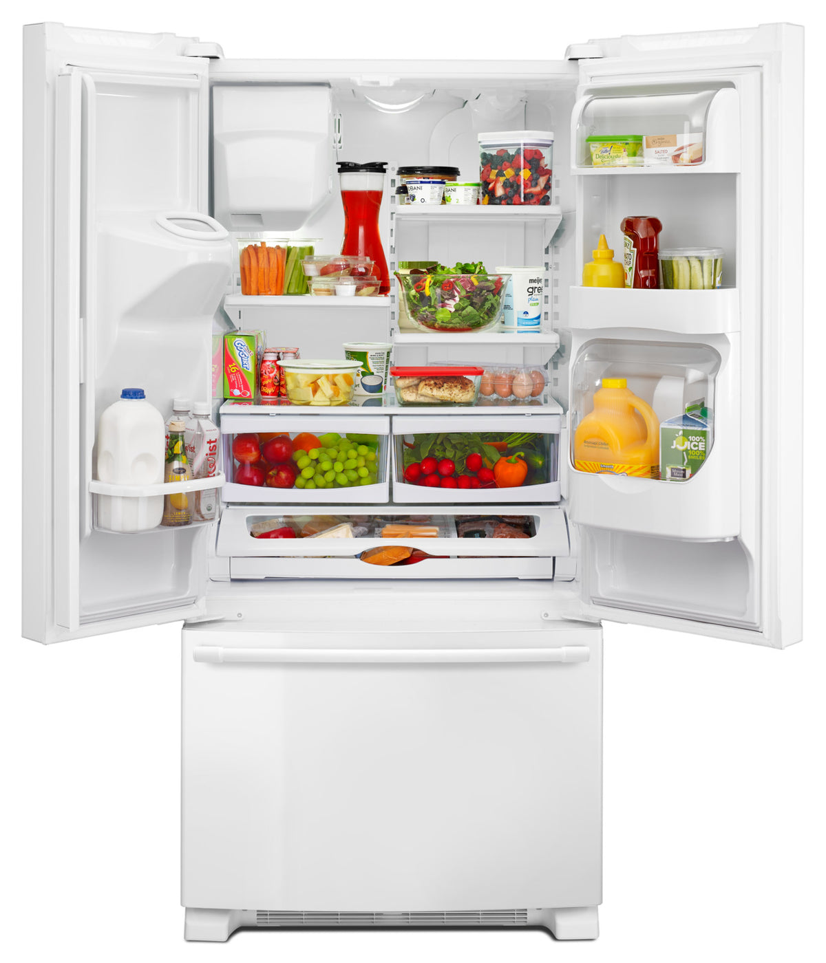 Maytag White French Door Refrigerator (21.7 Cu. Ft.) - MFI2269FRW