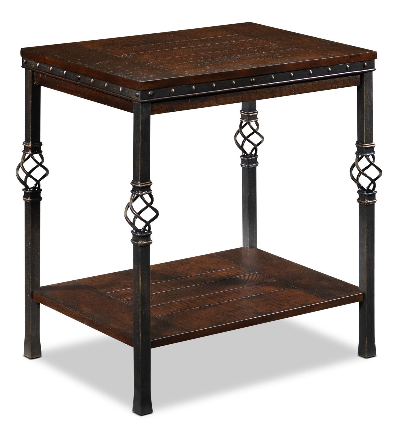 Sterling 24" Side Table - Walnut