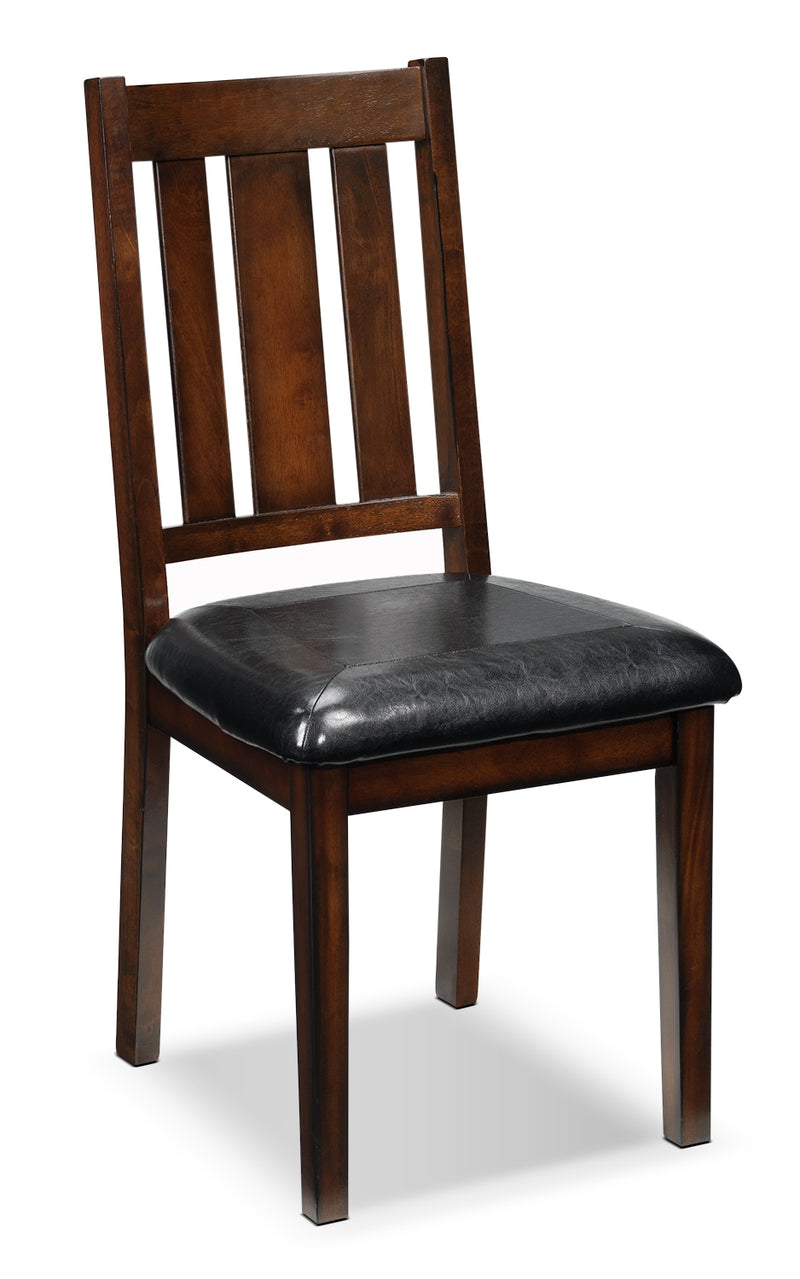 Boyd Side Chair - Dark Brown Cherry | Leon's