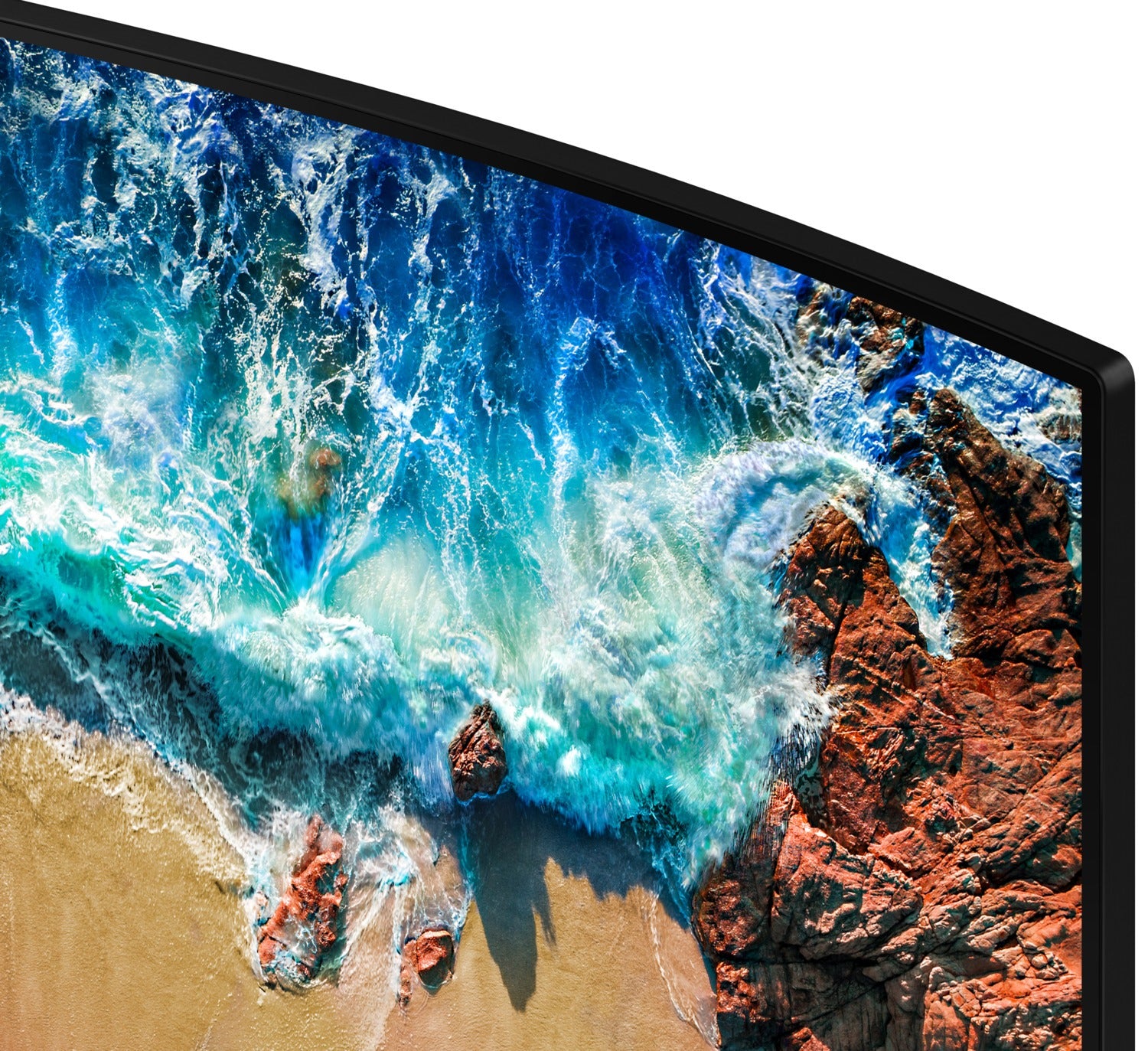 Samsung 65" 4K CURVED HDR 240 MR SMART LED TV - UN65NU8500FXZC