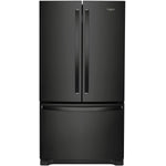 Whirlpool Black French Door Refrigerator (25 Cu. Ft.) - WRF535SWHB