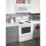 Amana White Freestanding Electric Range (4.8 Cu. Ft.) - YACR4303MFW