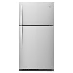 Whirlpool 33" 21.3 Cu. Ft. Stainless Steel Top-Freezer Refrigerator - WRT541SZDM