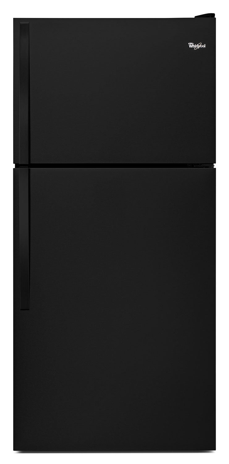 Whirlpool 30" 18.25 Cu. Ft. Black Top-Freezer Refrigerator - WRT148FZDB