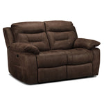 Collins Power Reclining Loveseat - Walnut