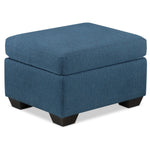 Hilary Ottoman - Blue