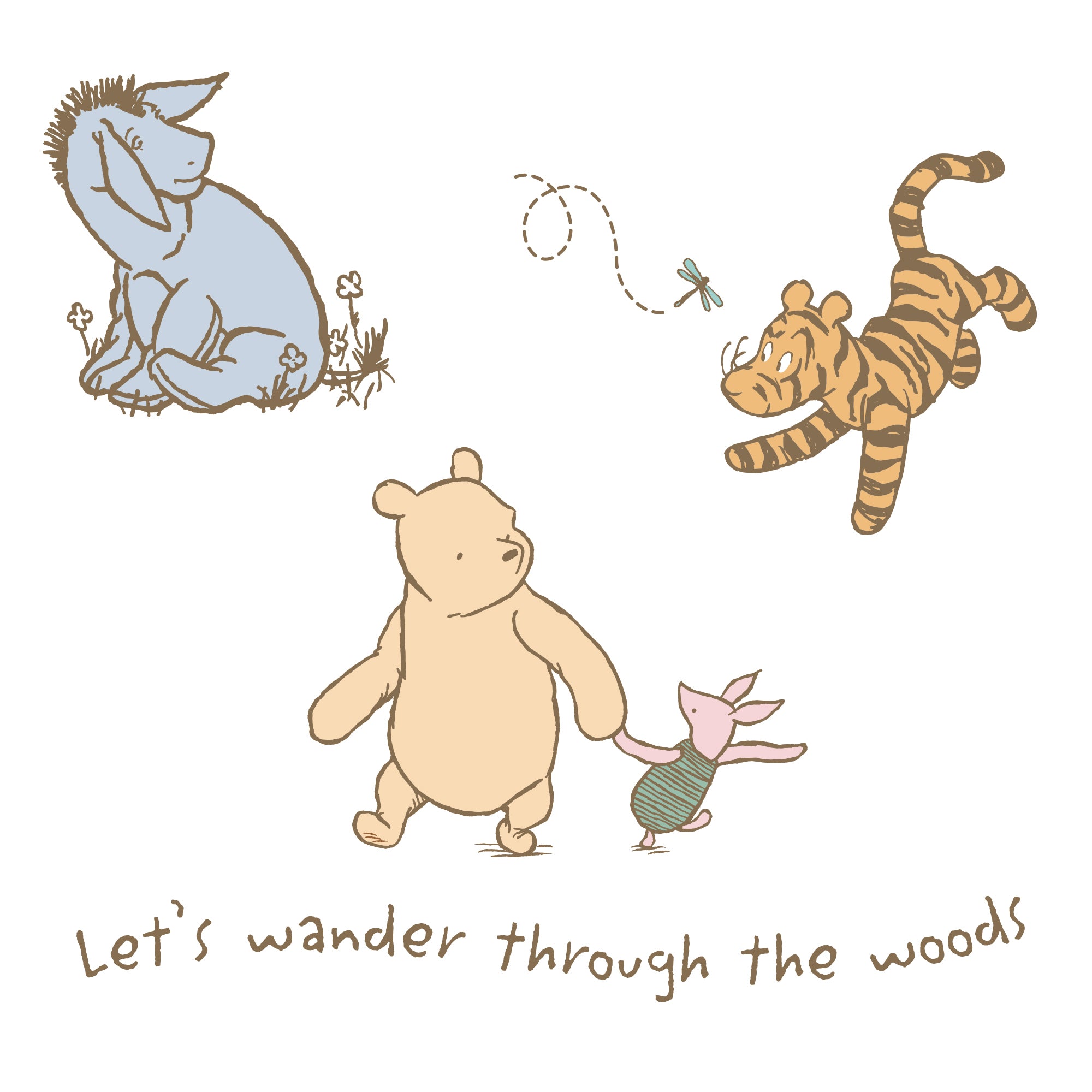 Storytime Pooh Wall Decals