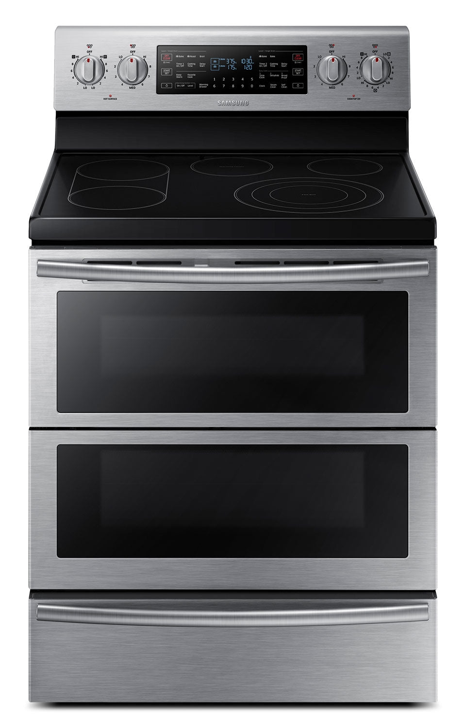 Samsung Stainless Steel Freestanding Electric Dual Convection Range (5.9 Cu. Ft.) - NE59J7850WS/AC
