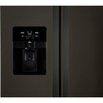 Whirlpool 35.88" 25 Cu. Ft. Black Stainless Steel Side-by-Side Refrigerator - WRS325SDHV