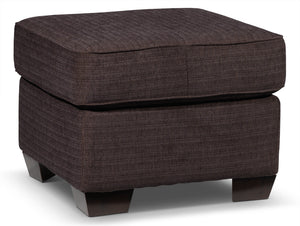 Perkin Ottoman - Deep Brown