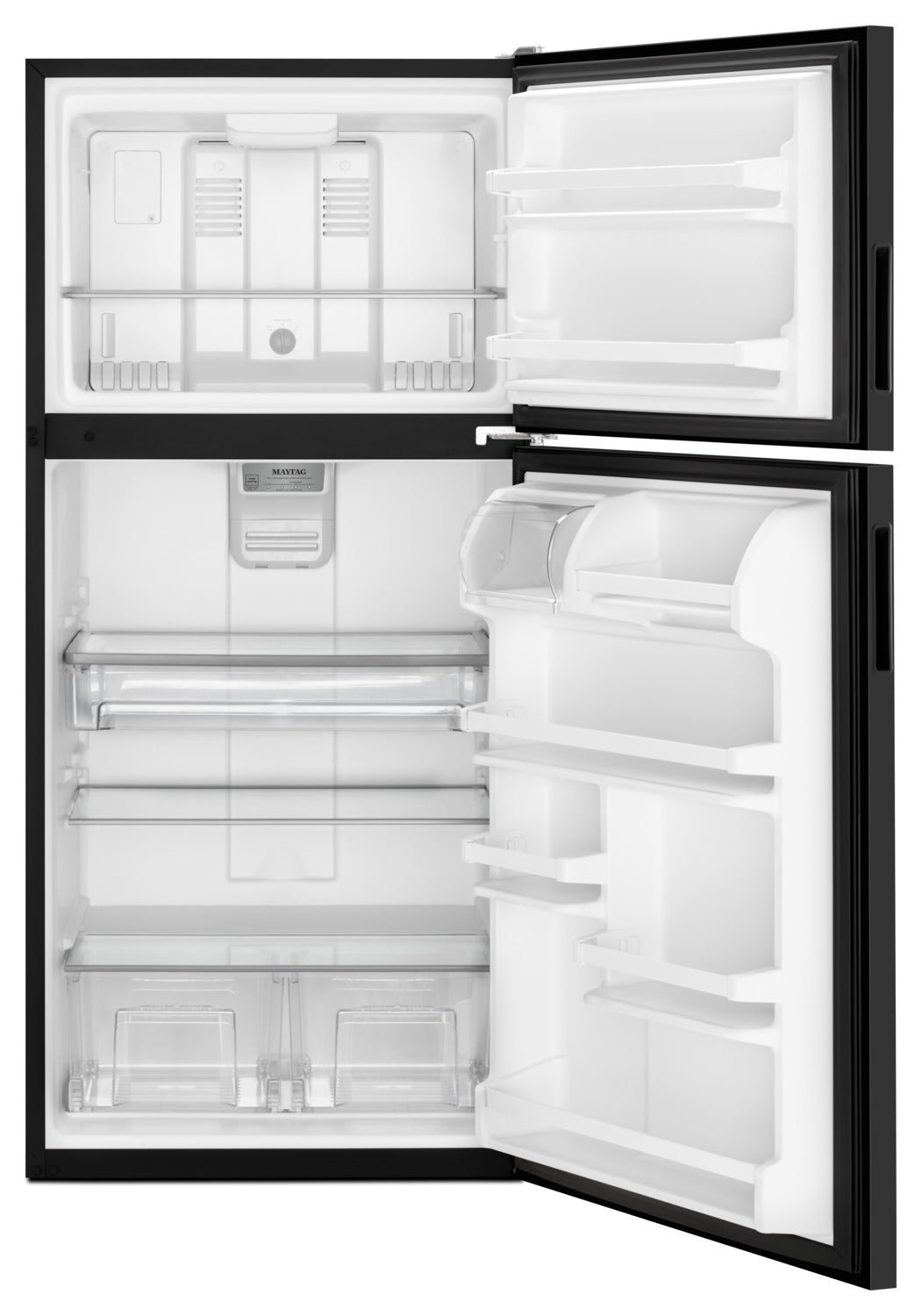 Maytag 33" 21 Cu. Ft. Black Top-Freezer Refrigerator - MRT311FFFE