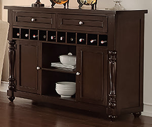 Benwick Server - Dark Cherry