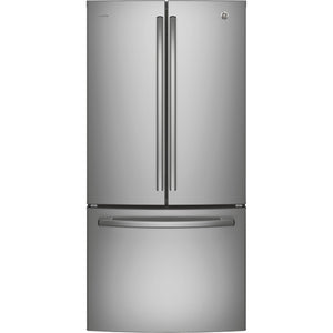 GE Profile Fingerprint Resistant Stainless 33" French Door Refrigerator (24.8 cu ft)- PNE25NYRKFS