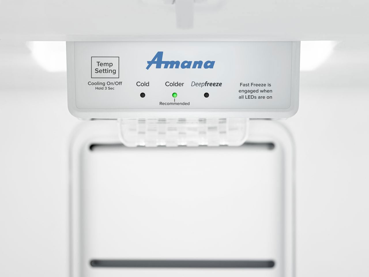 Amana White Frost Free Upright Freezer (16 Cu. Ft)- AFZ33X16DW
