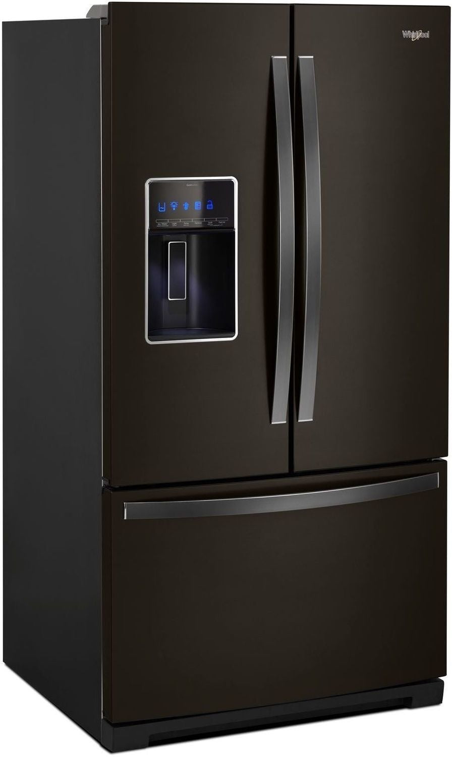 Whirlpool Black Stainless Steel French Door Refrigerator (27 Cu. Ft.) - WRF767SDHV