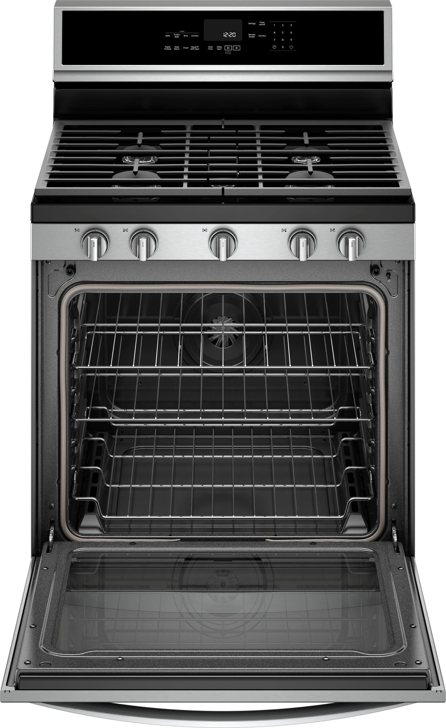 Whirlpool Stainless Steel Freestanding Gas True Convection Range (5.8 Cu. Ft.) - WFG975H0HZ