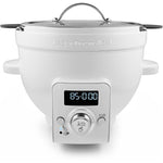 KitchenAid White Precise Heat Mixing Bowl for Bowl-Lift Stand Mixer - KSM1CBL