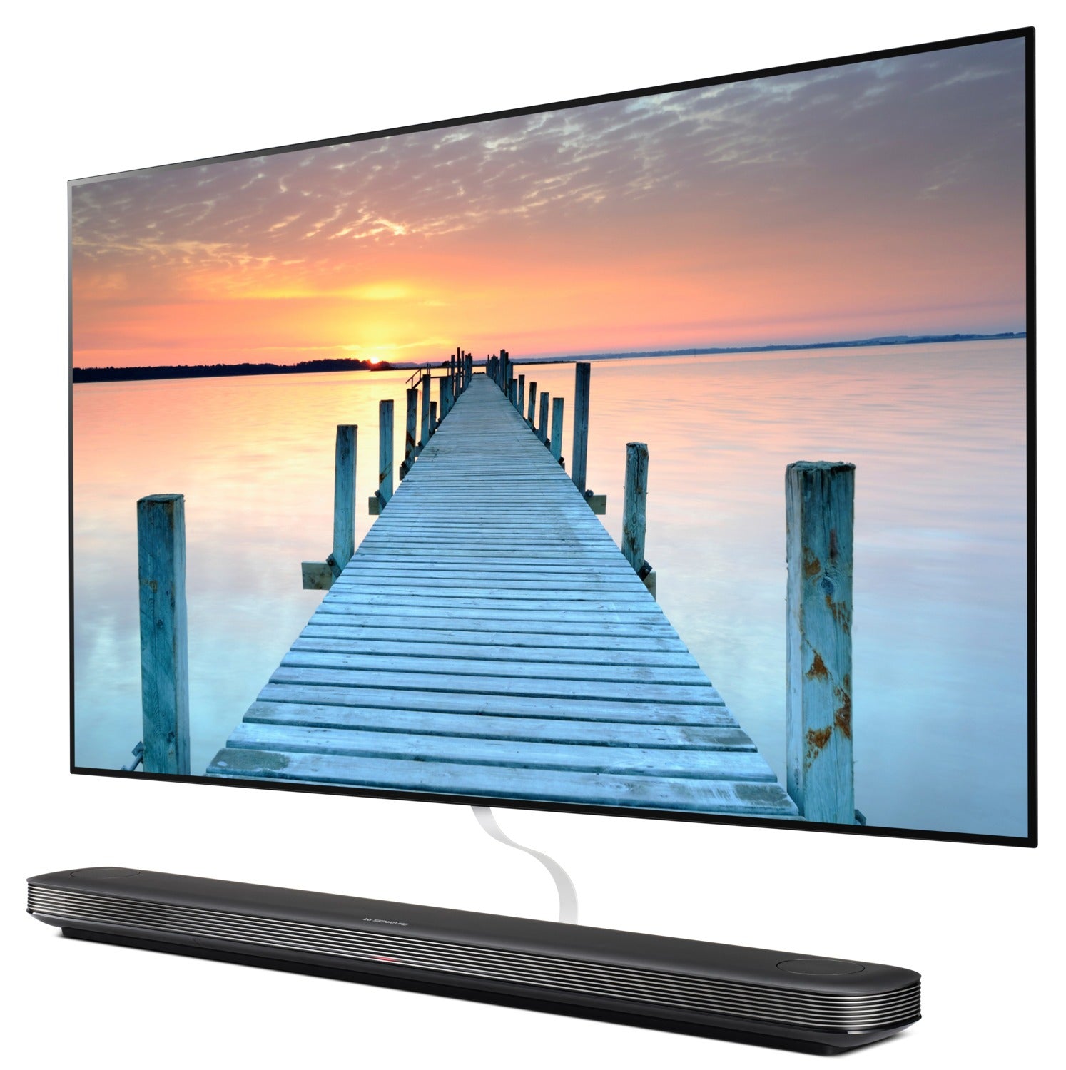 LG 77" 4K OLED TV - 77W8