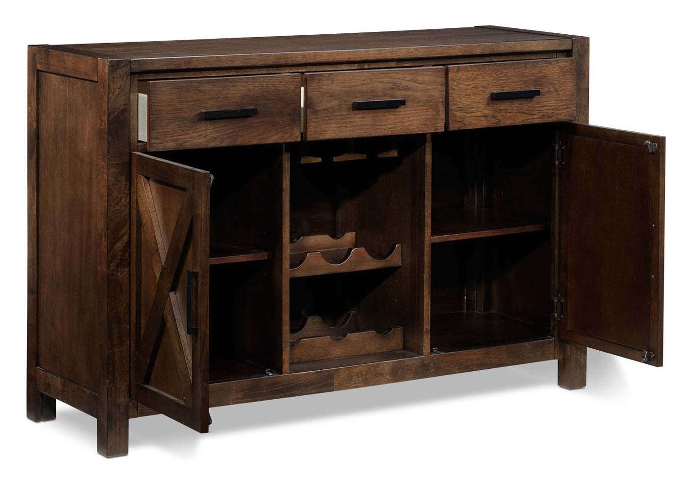 Claira Server - Rustic Brown