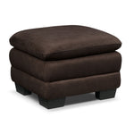 Kelleher Ottoman - Walnut