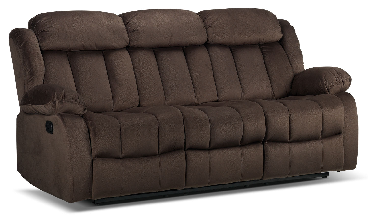 Alabama Reclining Sofa - Deep Brown