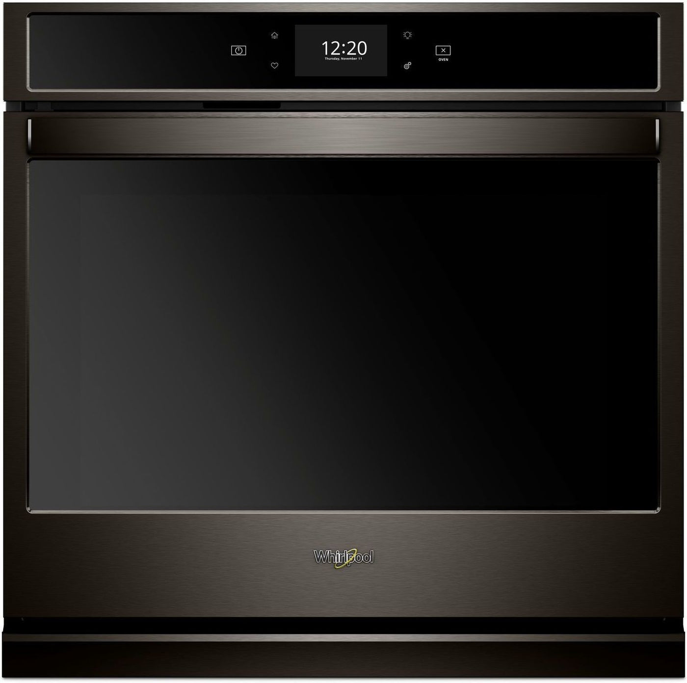 Whirlpool Black Stainless Steel Electric True Convection Wall Oven (4.3 Cu. Ft.) - WOS72EC7HV