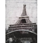 Eiffel Tower Metal Canvas Print (36" X 48")