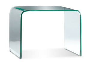 Flow End Table - Glass