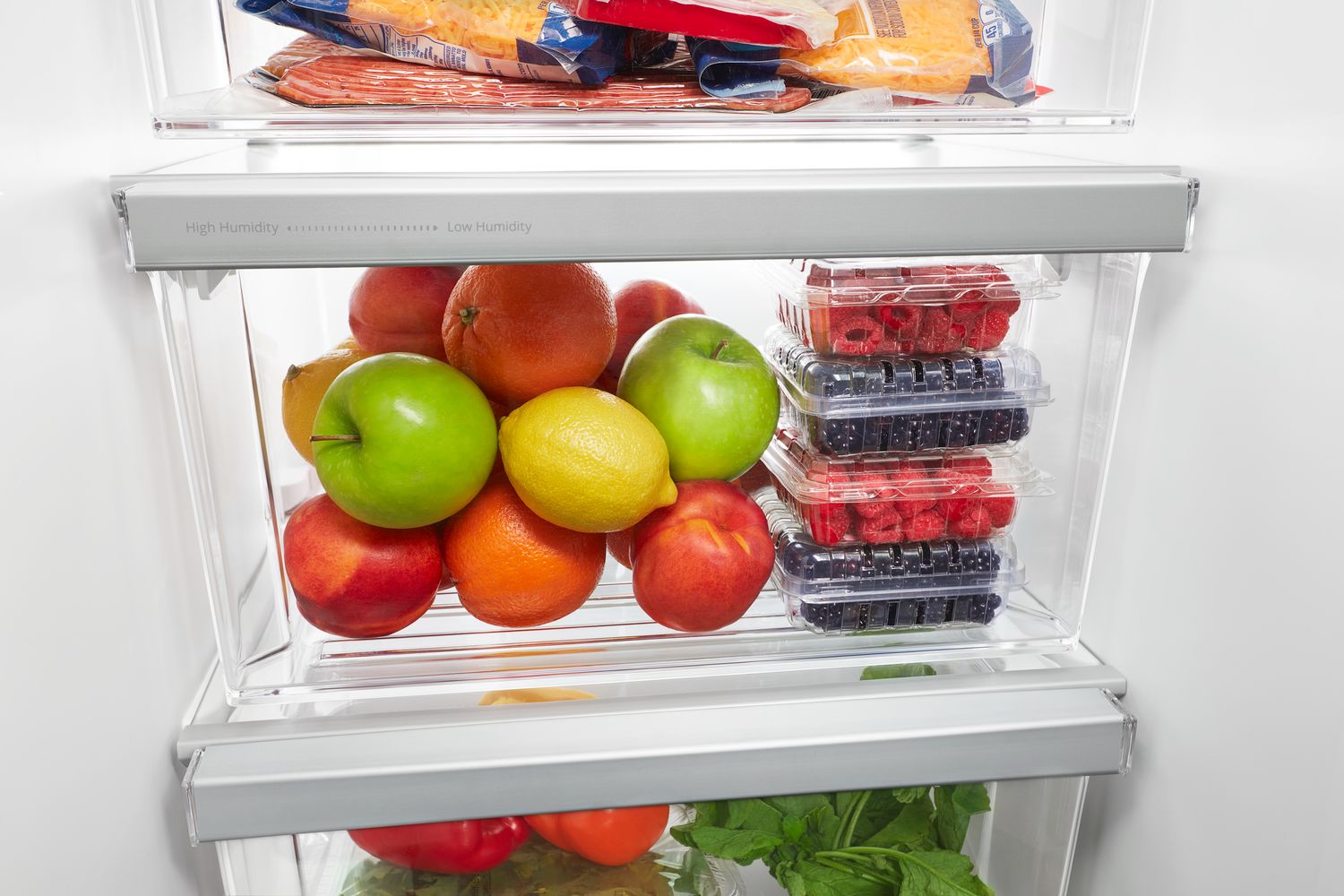 Whirlpool 32.8" 21 Cu. Ft. Monochromatic Stainless Steel Side-by-Side Refrigerator - WRS331SDHM