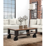 Pinebrook Condo Coffee Table - Distressed Natural Pine