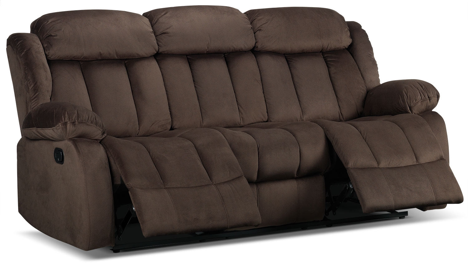Alabama Reclining Sofa - Deep Brown
