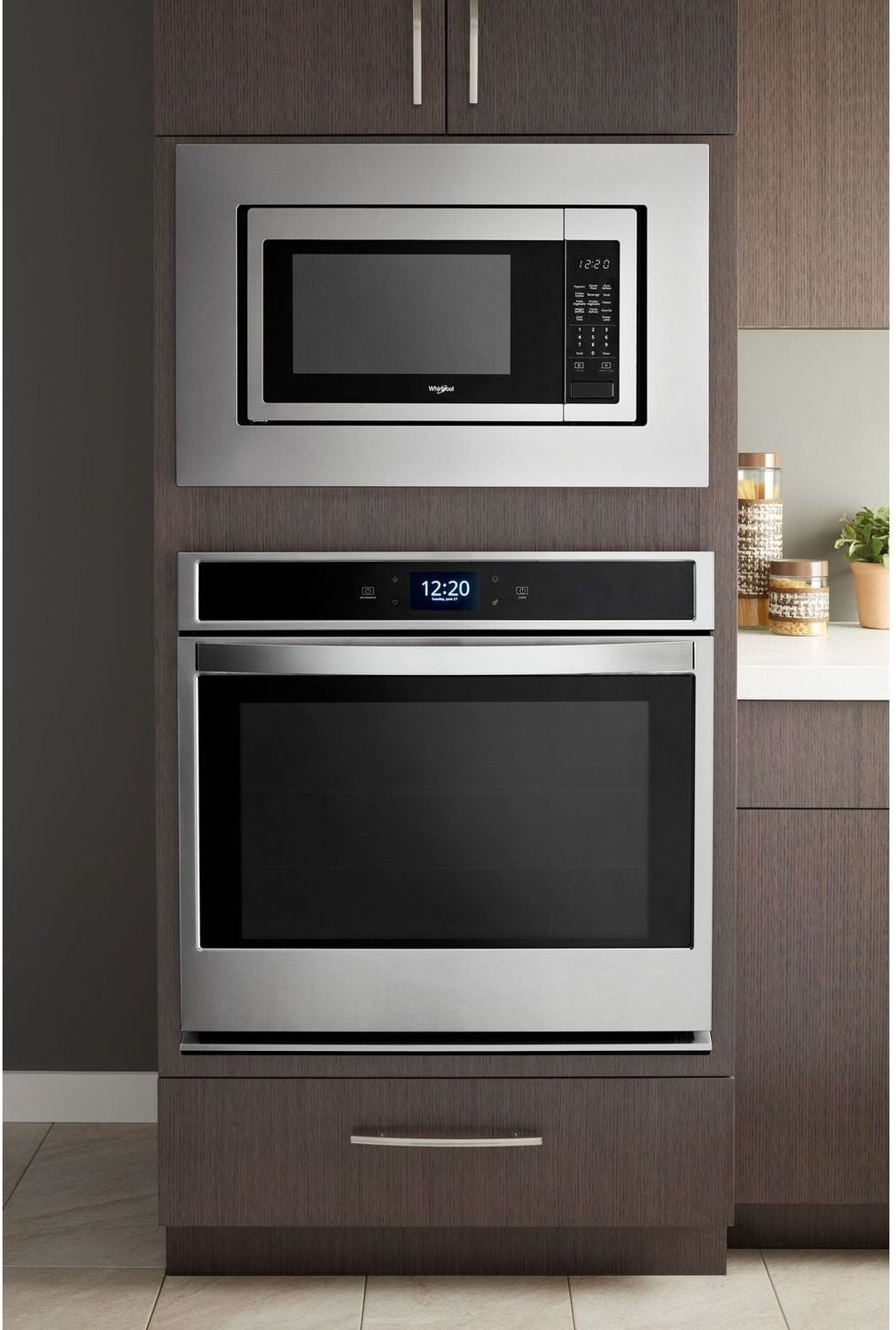 Whirlpool Stainless Steel 30" Microwave Trim Kit - MK2160AZ