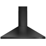 Whirlpool Black Stainless Steel 36" 400 CFM Canopy Wall-Mount Range Hood - WVW53UC6HV